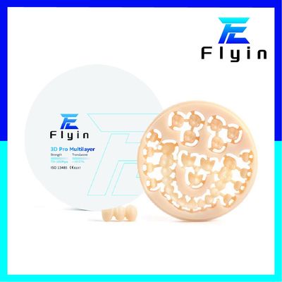 Αγορά 3D Pro Πολυεπίπεδο Zirconia Block CAD CAM Zirconia Κηραμικά μπλοκ Οδοντιατρικά υλικά online manufacture