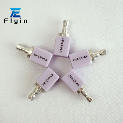 Οδοντιατρικό εργαστήριο CAD CAM C14 B40 Λιθίου Disilicate Blocks E-MAX Smile Σχεδιαστικό υλικό