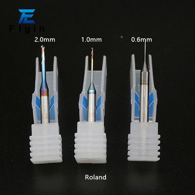 Οδοντιατρική κάμερα Ζιρκόνια Τρίχωμα Bur 4mm 6mm Shank Dia Burs
