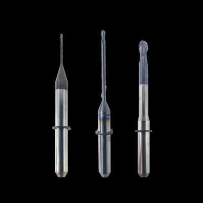 Ρολάντ CAD/CAM Δοντιατρική Στρίψιμο Burs Για Ζυρκόνια Μπλοκ Τιτανίου Μπλοκ