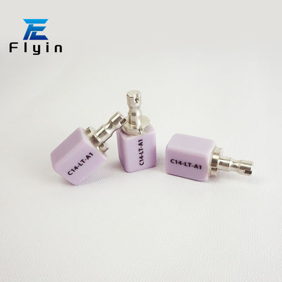 Flyin C14 HT/LT Lithium Disilicate Ceramic 14mm Επιλογές μεγέθους Ιδανικές για ενθέματα σε οδοντιατρικά εργαστήρια και κλινικές