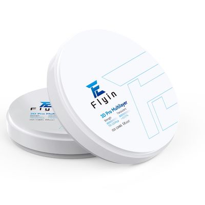 Flyin Νέα δημοφιλής πώληση Cad Cam Zirconia μπλοκ 14mm 3D Pro πολυεπίπεδο Zirconia μπλοκ